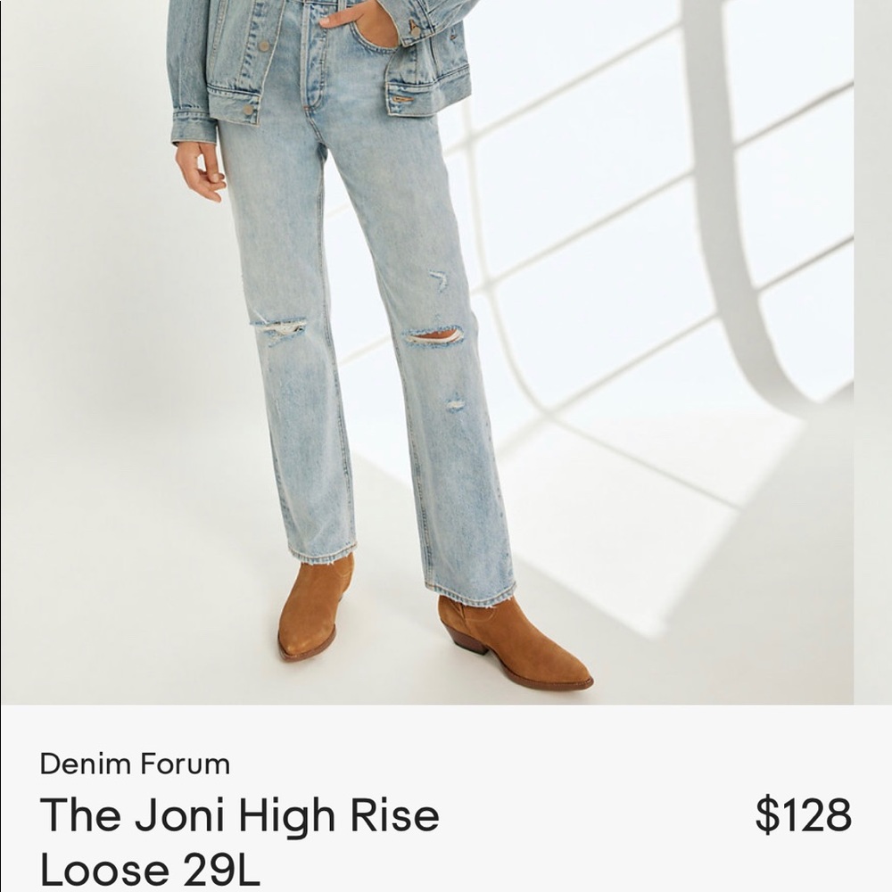 COPY - JONI HIGH RISE ARITZIA JEANS